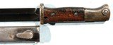 WW2 MAUSER S84/98 K98K OR KAR 98 BAYONET & SCABBARD BY CHATELLERAULT (FRENCH OCCUPATION). - 2 of 4