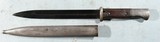 WW2 MAUSER S84/98 K98K OR KAR 98 BAYONET & SCABBARD BY CHATELLERAULT (FRENCH OCCUPATION). - 3 of 4