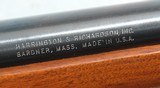 HARRINGTON & RICHARDSON SPRINGFIELD 1873 TRAPDOOR "LITTLE BIG BORN" .45-70 SADDLE RING CARBINE. - 4 of 9