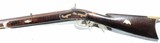 NEW YORK STATE PERCUSSION HALF STOCK PLAINS RIFLE SIGNED REMINGTON CIRCA 1840’S. - 4 of 9