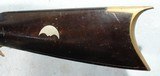 NEW YORK STATE PERCUSSION HALF STOCK PLAINS RIFLE SIGNED REMINGTON CIRCA 1840’S. - 8 of 9