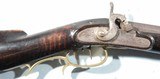 NEW YORK STATE PERCUSSION HALF STOCK PLAINS RIFLE SIGNED REMINGTON CIRCA 1840’S. - 3 of 9