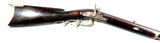 NEW YORK STATE PERCUSSION HALF STOCK PLAINS RIFLE SIGNED REMINGTON CIRCA 1840’S. - 1 of 9