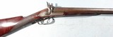 VERY FINE BELGIAN PERCUSSION 12GA. HAMMER SIDE BY SIDE 32" SHOTGUN. Circa 1860-70's. - 2 of 10