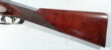VERY FINE BELGIAN PERCUSSION 12GA. HAMMER SIDE BY SIDE 32" SHOTGUN. Circa 1860-70's. - 10 of 10