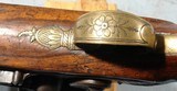 BRITISH FLINTLOCK BRASS OCTAGON BARREL CAVALRY OFFICER’S PISTOL SIGNED SHARPE/LONDON CIRCA 1810. - 6 of 10