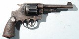 SMITH & WESSON MODEL 1917 / 1937 BRAZILIAN CONTRACT .45 ACP HAND EJECTROR REVOLVER W/FACTORY LETTER. - 3 of 10