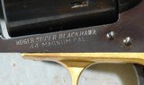 CASED FIRST YEAR RUGER SUPER BLACKHAWK .44 MAGNUM 7 ½” REVOLVER CIRCA 1959-60. - 8 of 12