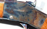 CASED MINT C. SHARPS ARMS CO. OLD RELIABLE MODEL 1875 CLASSIC .45-70 CAL. HEAVY WEIGHT 30” OCTAGON RIFLE. - 5 of 10