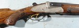 LUDWIG BOROVNIK BEST QUALITY SIDE LOCK EJECTOR O/U 9.3X74R DOUBLE RIFLE CA. 1980. - 4 of 12