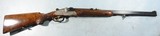 LUDWIG BOROVNIK BEST QUALITY SIDE LOCK BERGSTUTZEN O/U 5.6X50R/7X65R DOUBLE RIFLE CIRCA 1980. - 1 of 16