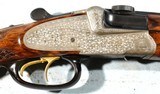 LUDWIG BOROVNIK BEST QUALITY SIDE LOCK BERGSTUTZEN O/U 5.6X50R/7X65R DOUBLE RIFLE CIRCA 1980. - 3 of 16