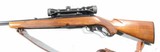 FIRST YEAR WINCHESTER MODEL 88 LEVER ACTION .308 CAL. RIFLE CIRCA 1955 W/SCOPE. - 4 of 10