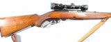 FIRST YEAR WINCHESTER MODEL 88 LEVER ACTION .308 CAL. RIFLE CIRCA 1955 W/SCOPE. - 1 of 10