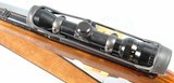 FIRST YEAR WINCHESTER MODEL 88 LEVER ACTION .308 CAL. RIFLE CIRCA 1955 W/SCOPE. - 10 of 10