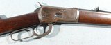 WINCHESTER MODEL 1892 LEVER ACTION .357 MAG. OCTAGON SHORT RIFLE. - 2 of 11