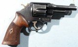 1951 SMITH & WESSON 38/44 OUTDOORSMAN HEAVY DUTY 4" .38 SPECIAL N FRAME REVOLVER. - 2 of 6