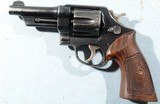 1951 SMITH & WESSON 38/44 OUTDOORSMAN HEAVY DUTY 4" .38 SPECIAL N FRAME REVOLVER. - 1 of 6