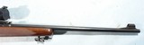 EARLY POST WAR WINCHESTER MODEL 70 BOLT ACTION .30-06 CAL. RIFLE CIRCA 1947 W/BALVAR 5 SCOPE. - 3 of 10