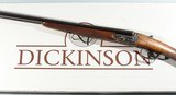 DICKINSON ARMS ESTATE ROUND ACTION BOXLOCK EJECTOR .28 GAUGE SIDE X SIDE SHOTGUN CIRCA 2017 W/FACTORY LEATHER LUGGAGE CASE. - 10 of 10
