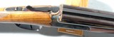 DICKINSON ARMS ESTATE ROUND ACTION BOXLOCK EJECTOR .28 GAUGE SIDE X SIDE SHOTGUN CIRCA 2017 W/FACTORY LEATHER LUGGAGE CASE. - 4 of 10