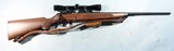 WINCHESTER MODEL 52 SPORTER BOLT ACTION 22LR CAL. RIFLE CIRCA 1990’S W/LEUPOLD 8X SCOPE. - 1 of 8