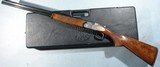 CASED BERETTA 687 687EL GOLD PIGEON 28GA. OVER AND UNDER SPORTING SHOTGUN. - 1 of 10