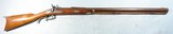 NEW YORK CITY PERCUSSION .45 CAL. HALF-STOCK HUNTING RIFLE SIGNED HALL & HODGSON CA. 1850’S. - 1 of 9