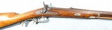 NEW YORK CITY PERCUSSION .45 CAL. HALF-STOCK HUNTING RIFLE SIGNED HALL & HODGSON CA. 1850’S. - 2 of 9