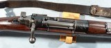 CHILEAN POLICE CONTRACT MAUSER MODEL 1935 BOLT ACTION 7X57MM CARBINE W/SLING. - 2 of 10
