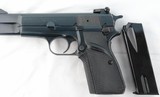 1976 BELGIUM BROWNING HIGH POWER OR HI-POWER9MM BLUE PISTOL W/ FOUR MAGS. - 6 of 6