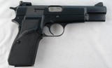 1976 BELGIUM BROWNING HIGH POWER OR HI-POWER9MM BLUE PISTOL W/ FOUR MAGS. - 2 of 6