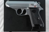 NEW IN BOX MANURHIN WALTHER PPK OR PPK/S .380ACP STAINLESS PISTOL. - 3 of 4