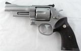 1989 SMITH & WESSON MODEL 629-2 "MOUNTAIN REVOLVER" (LIGHTWEIGHT) .44 MAGNUM 4" STAINLESS PRE-LOCK REVOLVER. - 1 of 5