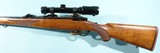 1985 RUGER MODEL M77 OR 77 BOLT ACTION .308 WIN. CAL. MANNLICHER CARBINE. W/SCOPE. - 3 of 6