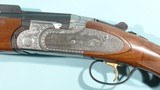 BERETTA 687 EELL OR 687EELL X TRAP COMBO WITH TWO BBLS (32" O/U AND 34" OVER SINGLE IN CASE, CIRCA 1992. - 3 of 10