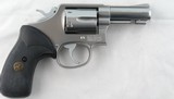 1991 LIKE NEW SMITH & WESSON MODEL 65-5 OR 65 5 STAINLESS STEEL 3" .357 MAGNUM REVOLVER. - 1 of 6