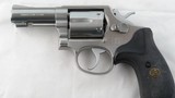 1991 LIKE NEW SMITH & WESSON MODEL 65-5 OR 65 5 STAINLESS STEEL 3" .357 MAGNUM REVOLVER. - 2 of 6
