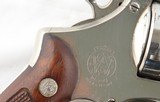 1954 RARE SMITH & WESSON PRE MODEL 27 .357 MAGNUM 3 1/2" NICKEL D.A. REVOLVER. - 3 of 5