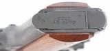 COLT LIGHTWEIGHT COMMANDER .45ACP BLUE SEMI-AUTO PISTOL, CIRCA 1975. - 5 of 7