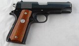 COLT LIGHTWEIGHT COMMANDER .45ACP BLUE SEMI-AUTO PISTOL, CIRCA 1975. - 1 of 7