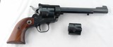 EARLY RUGER OLD MODEL SINGLE SIX CONVERTIBLE 22LR/22MAG. 6 ½” REVOLVER CIRCA 1965. - 1 of 5