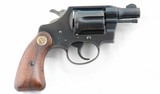 COLT DETECTIVE SPECIAL .38 SPECIAL 2” SNUBNOSE REVOLVER CA. 1962. - 1 of 5