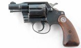 COLT DETECTIVE SPECIAL .38 SPECIAL 2” SNUBNOSE REVOLVER CA. 1962. - 2 of 5