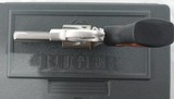 LIKE NEW IN BOX RUGER GP100 .357 MAGNUM 3" STAINLESS REVOLVER, CIRCA 2008. - 5 of 6