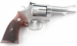 1979 SMITH & WESSON MODEL 66-1 OR 66 1 COMBAT MAGNUM .357 MAGNUM 4" D.A. PINNED BARREL REVOLVER. - 1 of 5