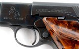 EARLY COLT MATCH TARGET WOODSMAN 22LR CAL. SECOND SERIES 4 ½” PISTOL CA. 1950. - 3 of 6