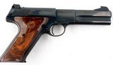 EARLY COLT MATCH TARGET WOODSMAN 22LR CAL. SECOND SERIES 4 ½” PISTOL CA. 1950. - 2 of 6