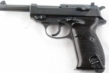 WW2 GERMAN P-38 BYF/43 MAUSER PRODUCTION SEMI-AUTO 9MM PISTOL. - 2 of 6