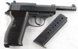 WW2 GERMAN P-38 BYF/43 MAUSER PRODUCTION SEMI-AUTO 9MM PISTOL. - 1 of 6